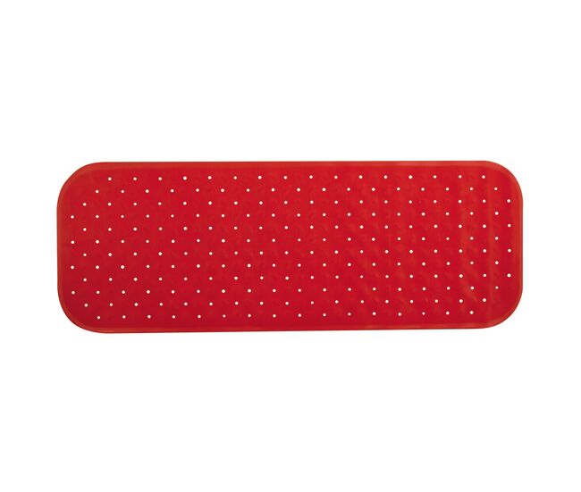 Tapete antiderrapante class premium 36x97cm rouge