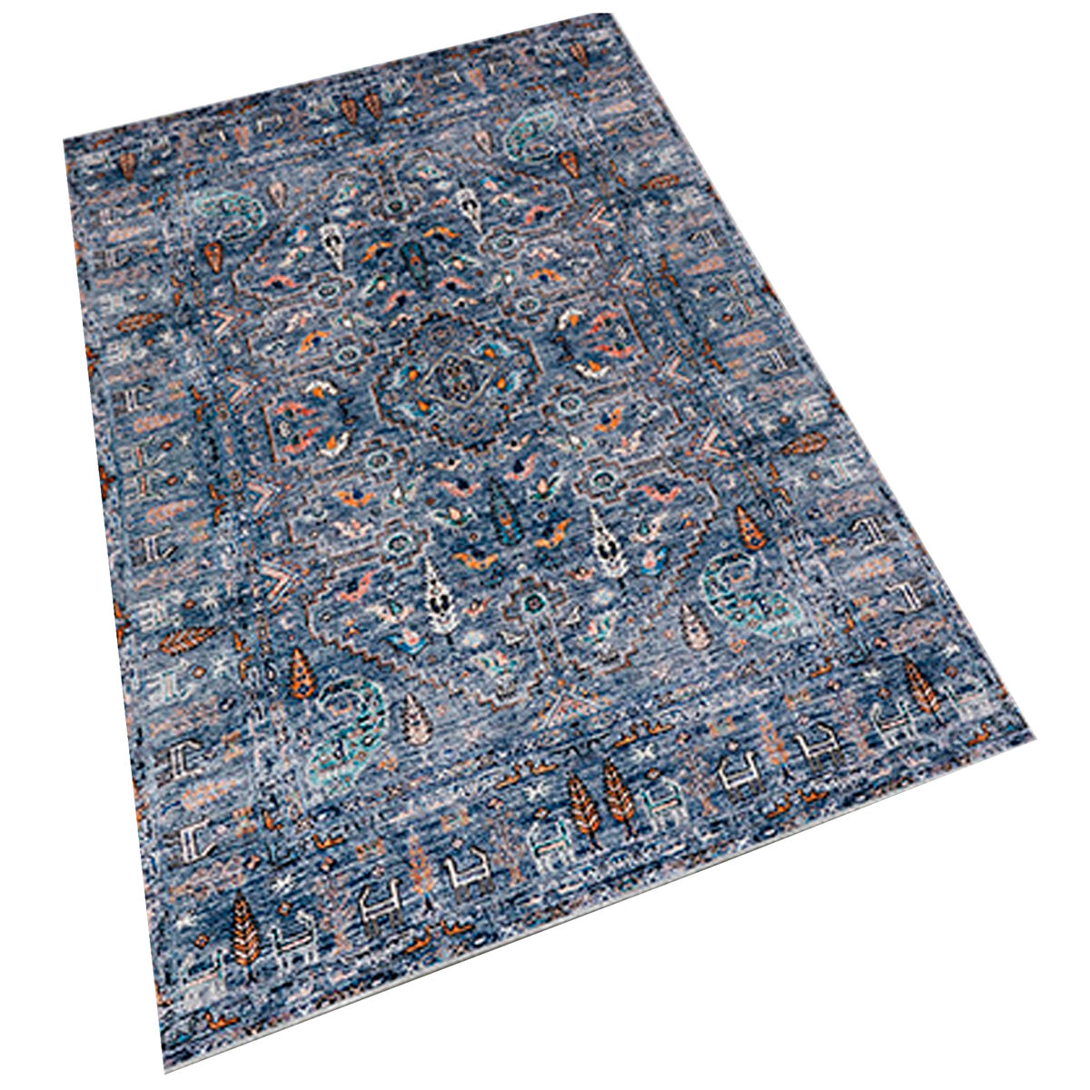 Tapete de poliéster estampado 60 x 100cm