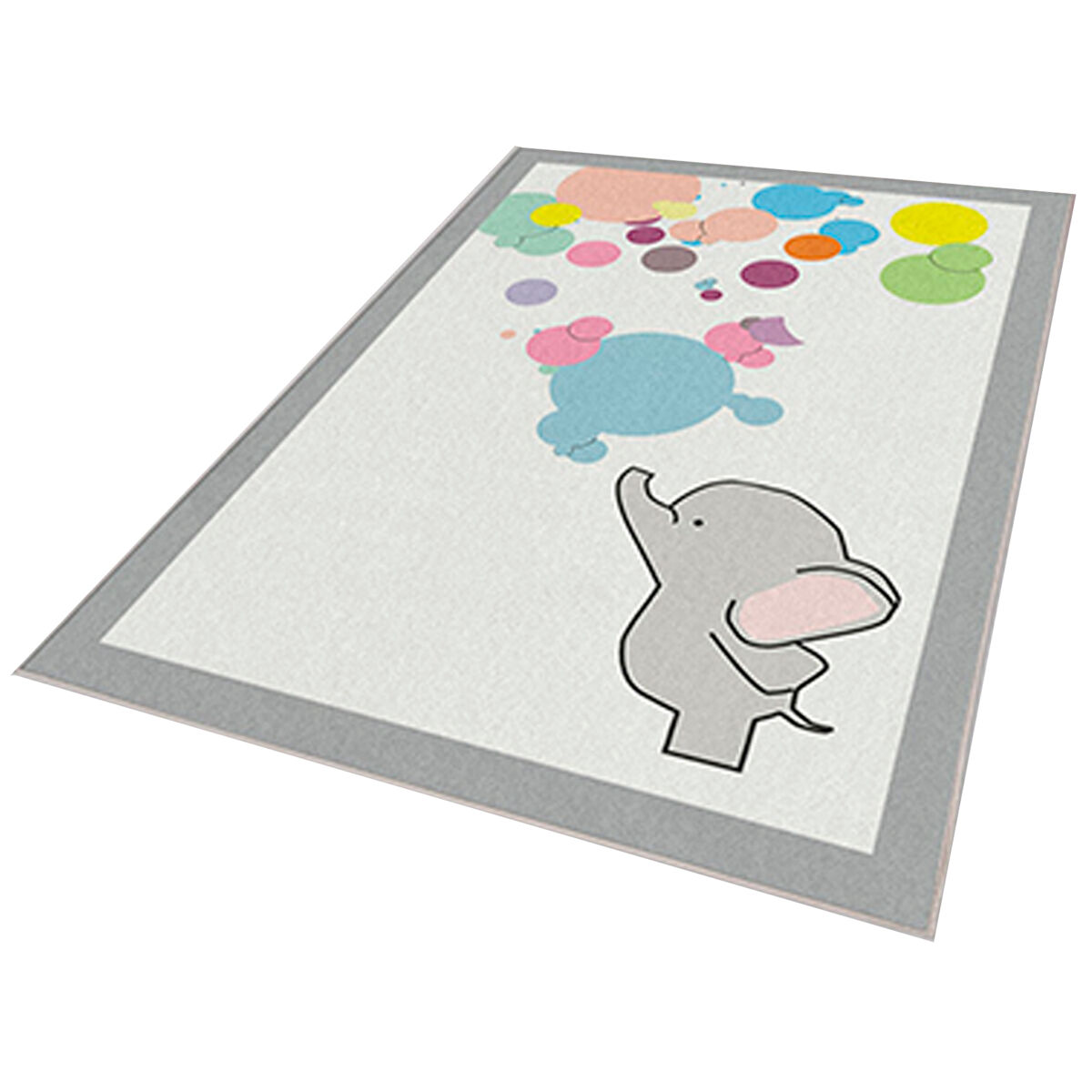 100 x 200 cm carpete de poliéster estampado