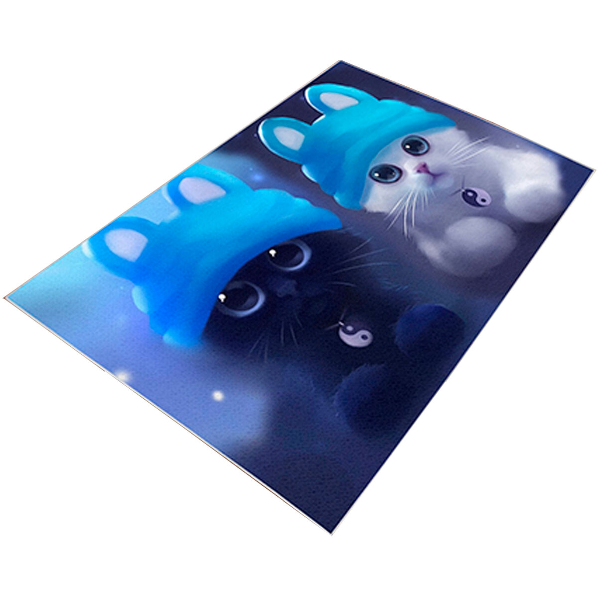 Tapete de poliéster estampado 180 x 280cm
