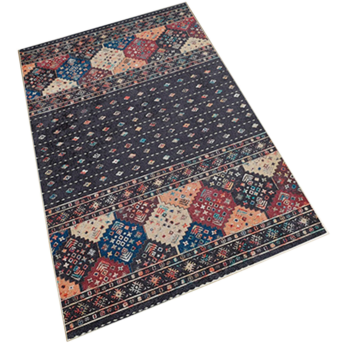 Tapete de poliéster estampado 80 x 120cm