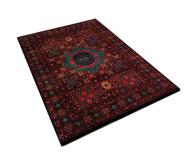 Tapete de poliéster estampado 100 x 150cm