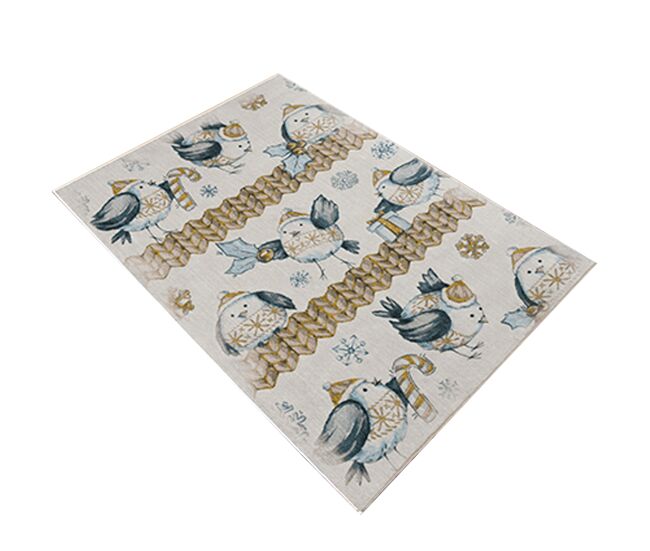 100 x 150cm carpete de poliéster estampado