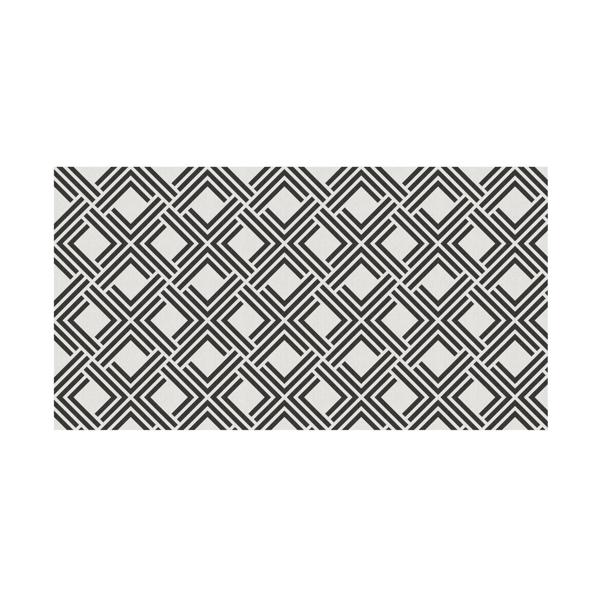 Vinil carpet living dec geom em noir 80 x 150 cm