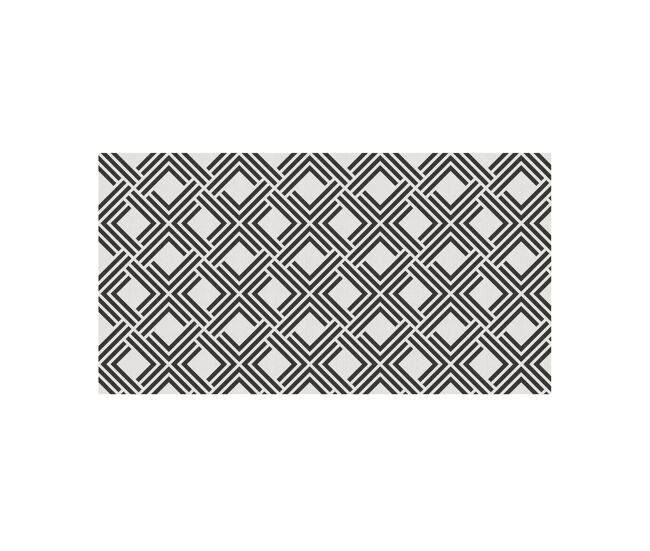 Vinil carpet living dec geom em noir 80 x 150 cm
