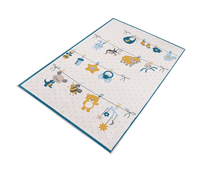 80 x 150cm carpete de poliéster estampado