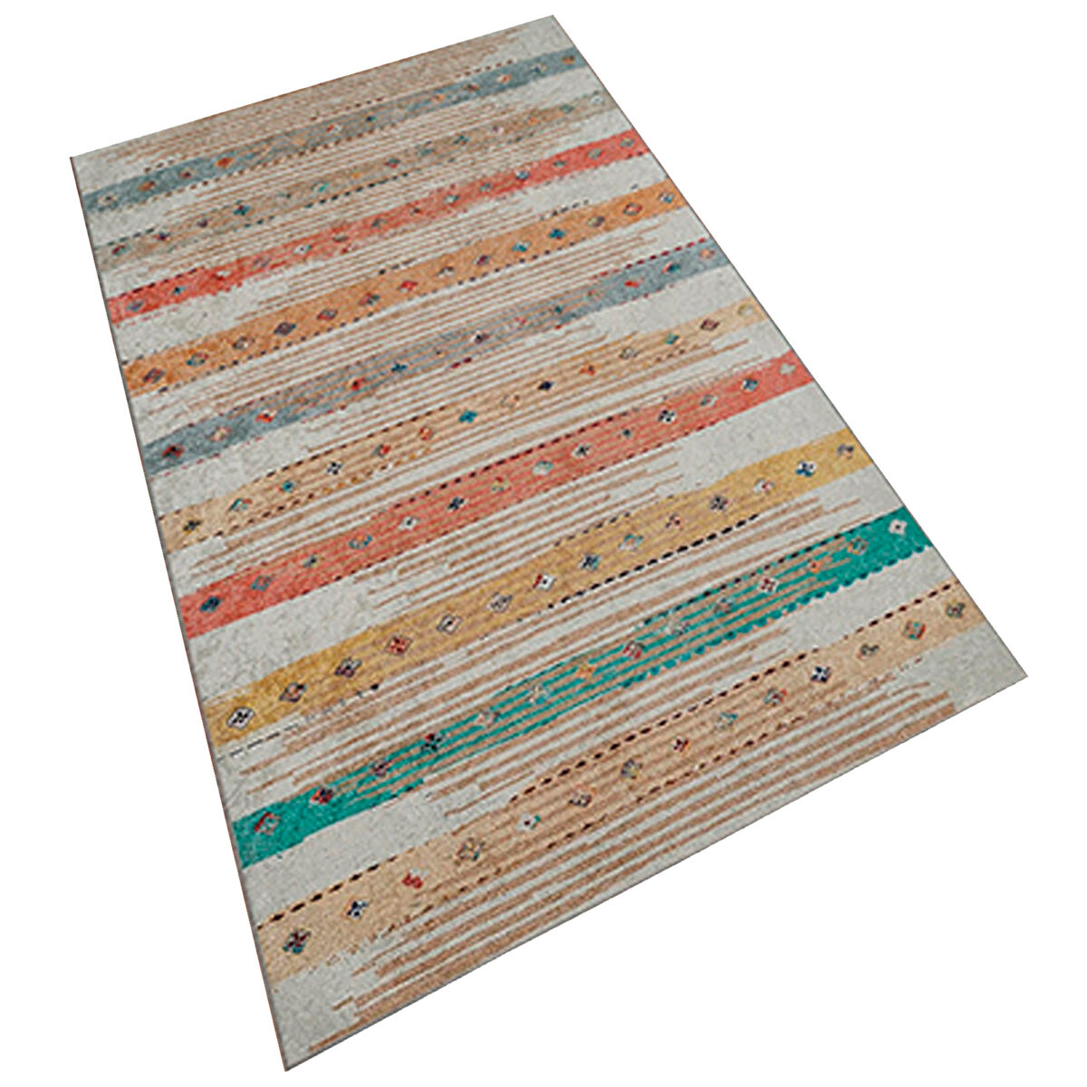 100 x 200 cm carpete de poliéster estampado