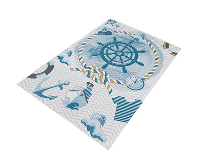 100 x 200 cm carpete de poliéster estampado