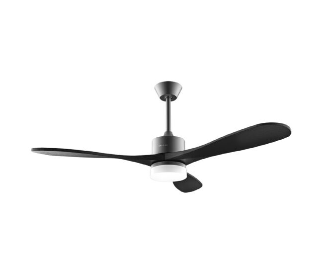 Cecotec ventoinha de teto de 35 w com motor dc, 52’’ e candeeiro led.