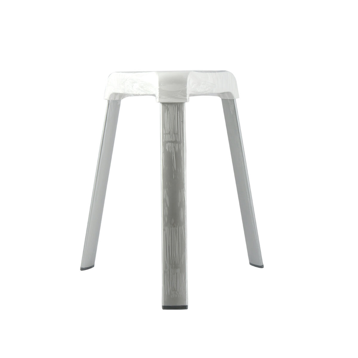 Pés de banquinhos brancos alu anti-perapante: blanc. dimensões: 30 x 20 x 15 centímetros