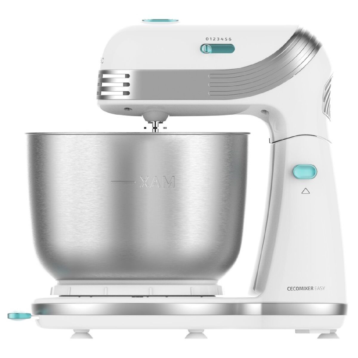 Cecotec Batedeira amassadora com funções, 6 níveis de potência e deslizadora da tigela.