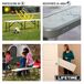 Banco plegable ultrarresistente 454 kg LIFETIME 183x29x42 cm UV100 Banco plegable ultrarresistente 454 kg LIFETIME 183x29x42 cm UV100 Branco