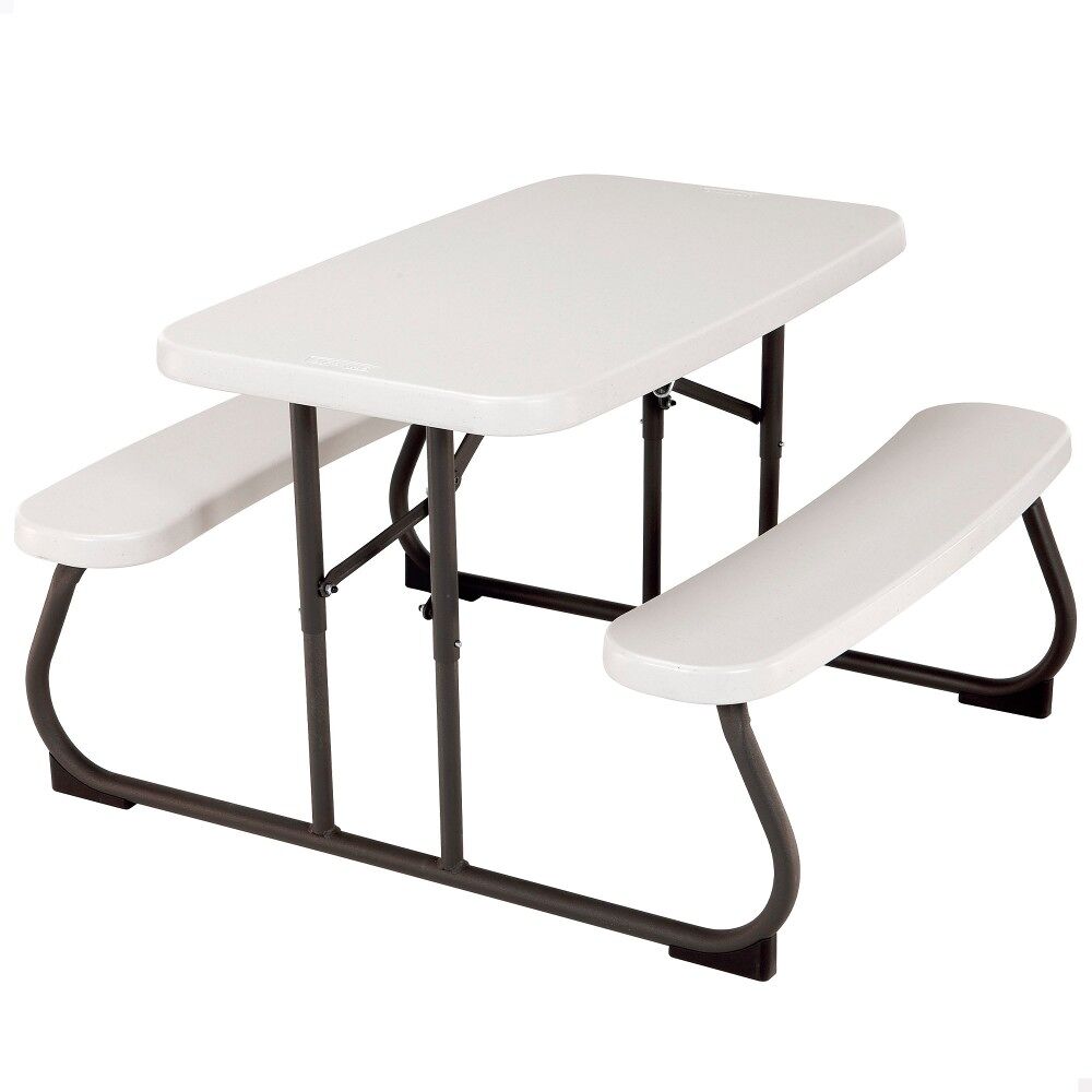 Mesa plegable picnic ultrarresistente infantil LIFETIME 82,5 x 90 x 53,5 cm UV100
