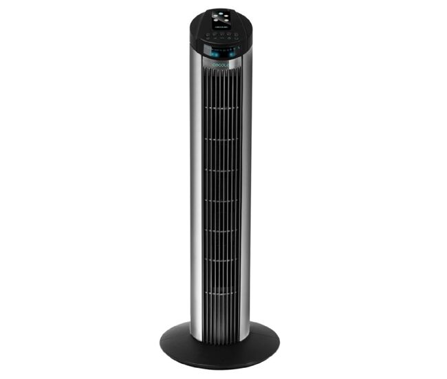 Cecotec enceinte de ar digital de 50 w, 3 velocidades.