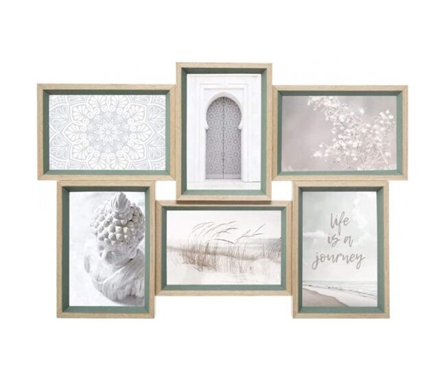 Definir 6 marca decorativa natureza