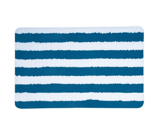 50 x 80 cm deauville microfiber banheiro carpet bleu