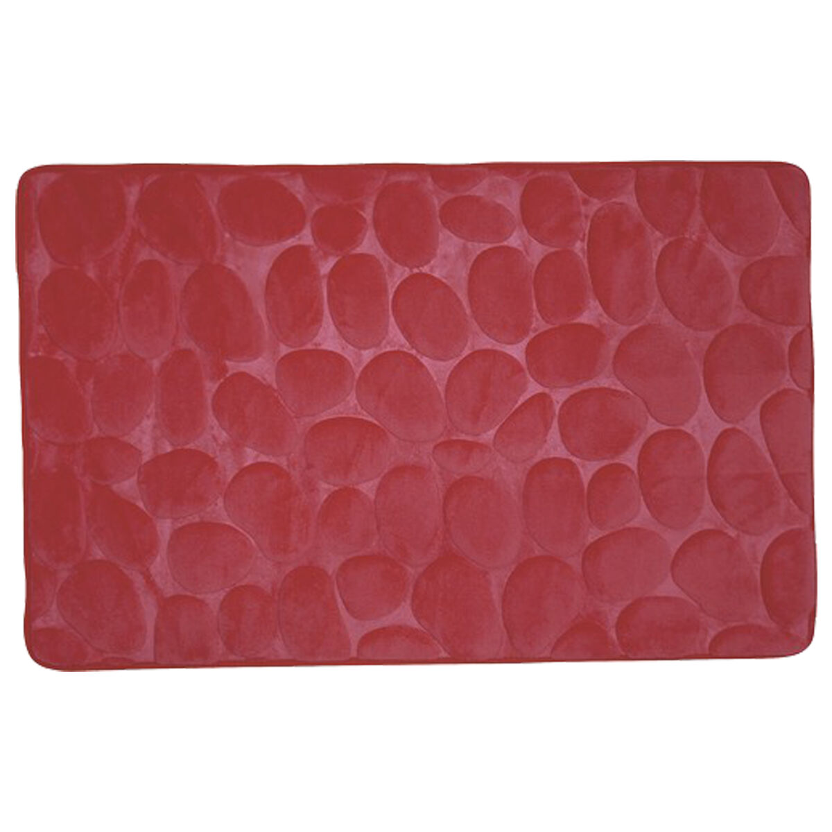 Piedras rouge de carpete de espuma 50x80 cm