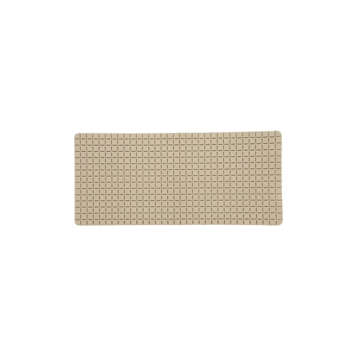 Anti deapante quadro premium 36x76 cm de banheiro bege tapete