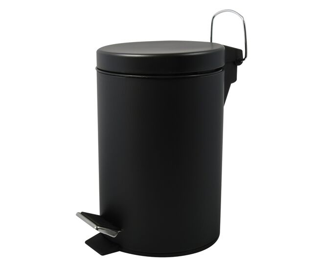 Papelera noire 3l