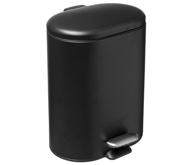 Siliflex 6 l cubo de pedal de aço inoxidável