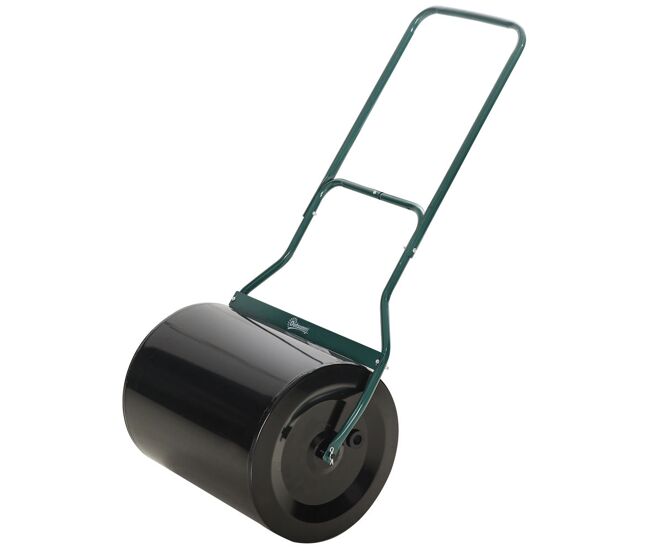 Rolo de grama para jardim rolo de gramado com capacidade de 60l recarregável com areia ou água diâmetro de 50cm