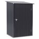 Abrigo de Jardim Aço Outsunny 100 Abrigo de Jardim Aço Outsunny 100 Cinza