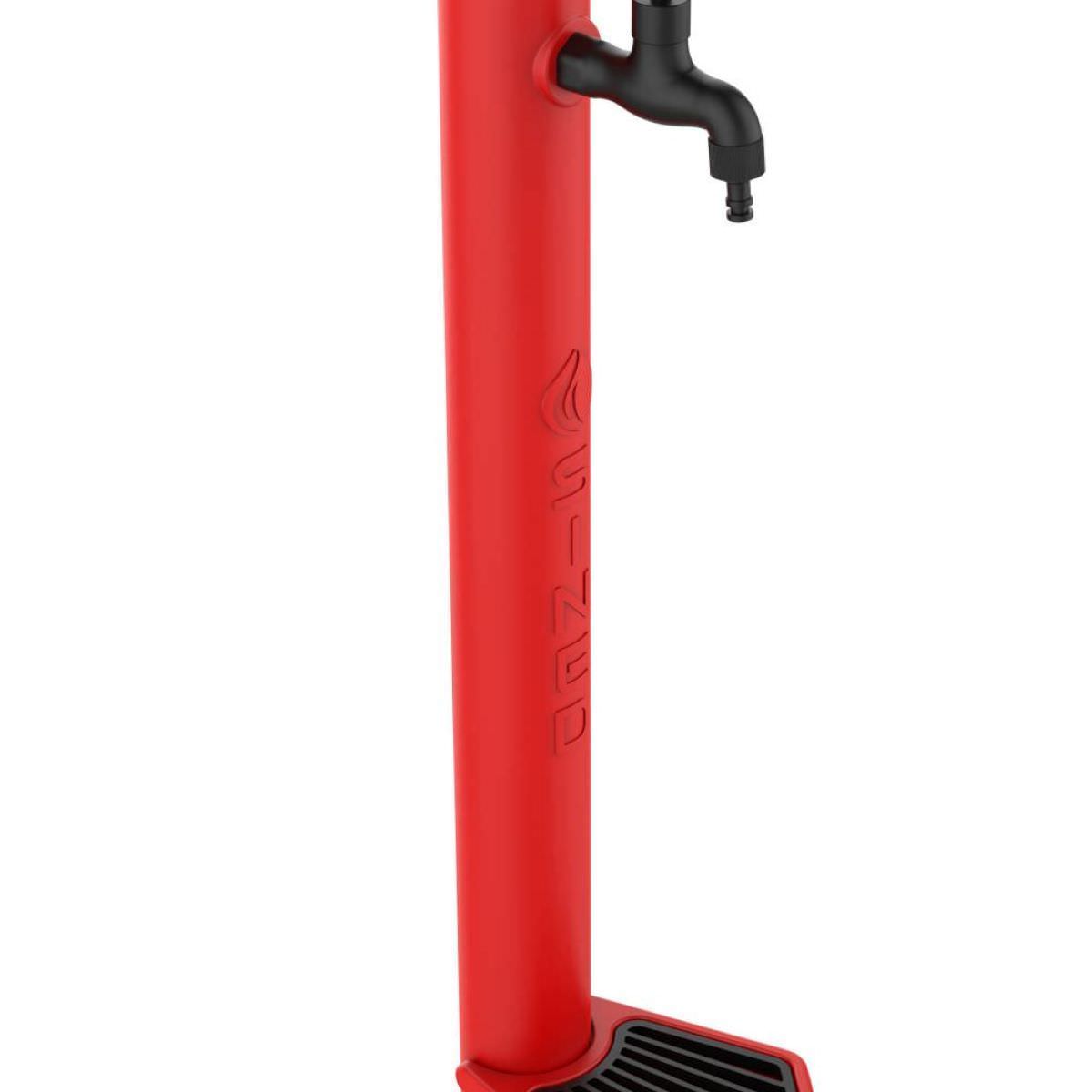 Kit fontana rossa: elegância e durabilidade para o seu espaço, com secchiello de 5 litros e grelha em ferro fundido. ideal para quem busca qualidade e