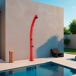 Chuveiro Borda Piscina Sined Sol Cinza SOLE Chuveiro Borda Piscina Sined Sol Cinza SOLE Vermelho