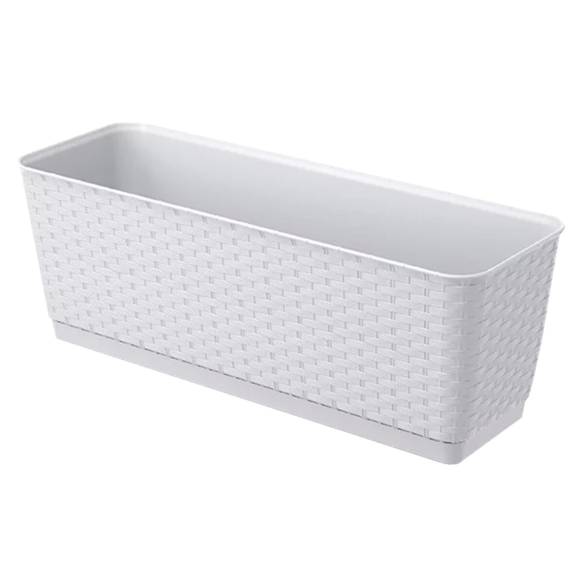 Ratolla pot p 12l., dimensões (mm) 492x172x174, cor branca