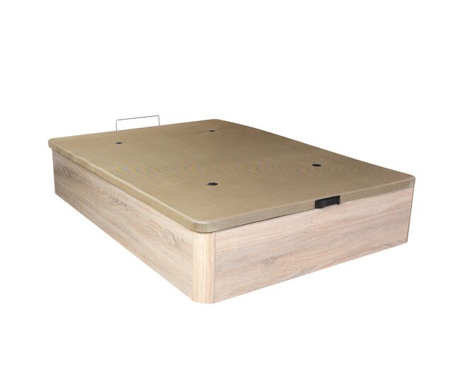 Canapé pliable housse rembourrée bois 3d 25 cambria 150x190cm athènes