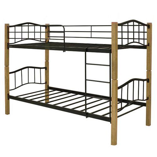 Beliche Duplo Madeira e Metal 90x190