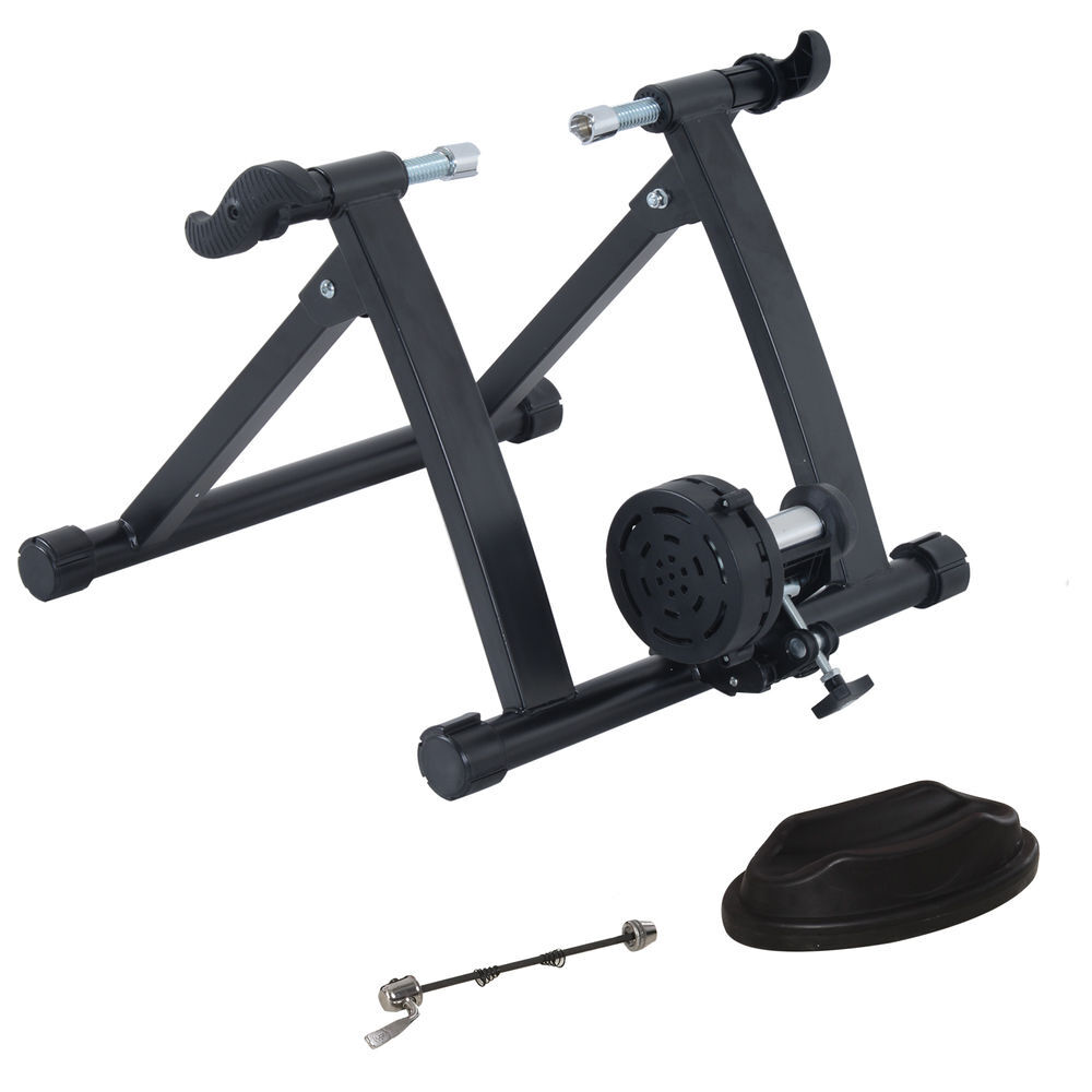 Rolo de treinamento de bicicleta Aço HOMCOM