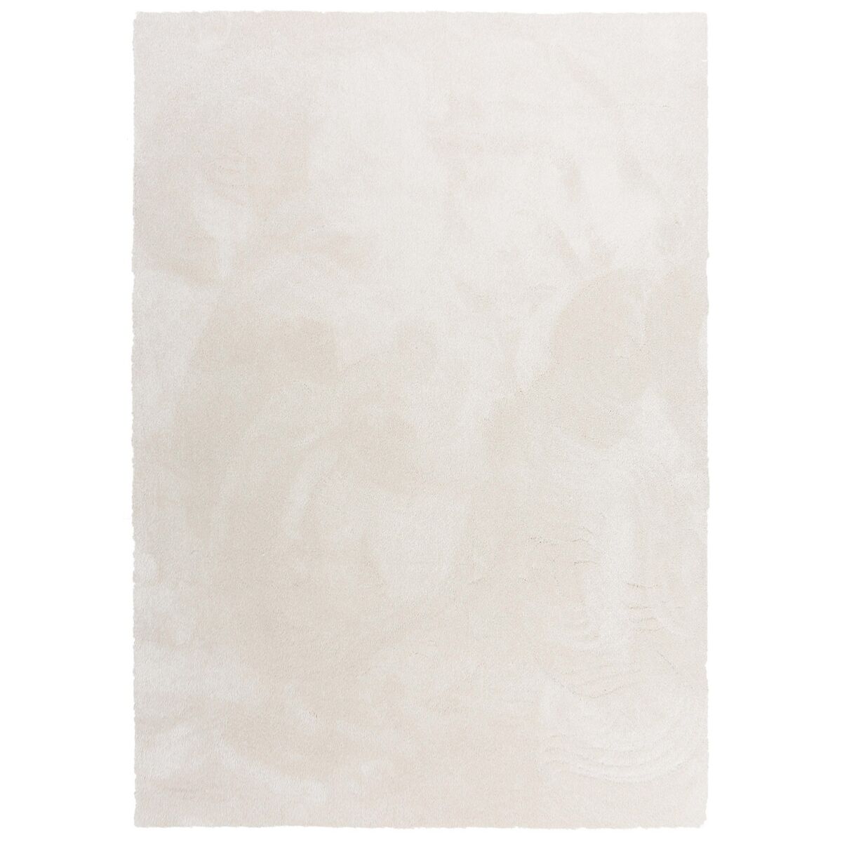 Mundo Alfombra Tapete De Pilha Média Blanco 160X160cm Torino Branco