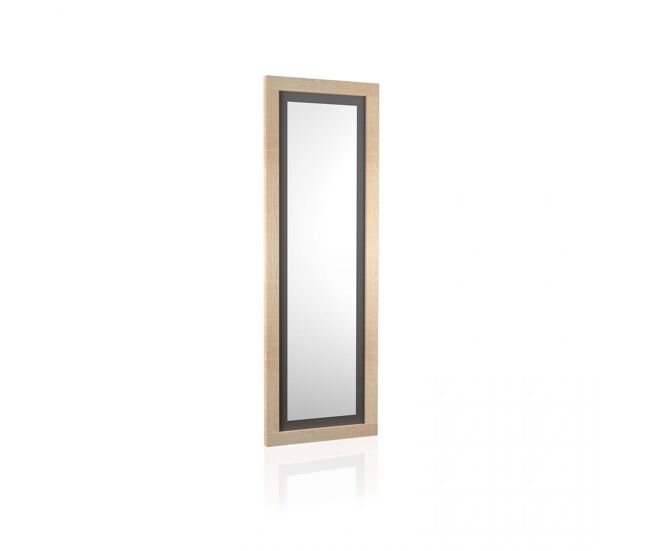 Espelho de parede lara, duehome, cambria - grafito (ancho), 60 cm