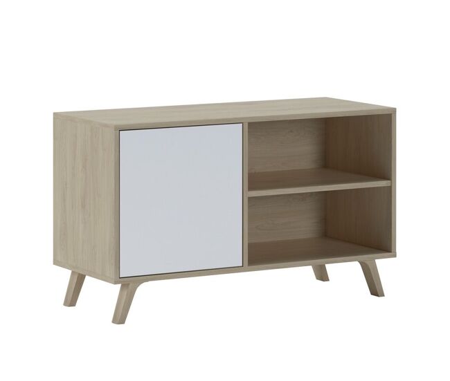 Mesa de tv wind 100 puccini - branco 95 x 56,9 x 39,6 cm