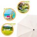Guarda-sol de jardim com protetor solar Aktive Garden 240x240 Guarda-sol de jardim com protetor solar Aktive Garden 240x240 Bege