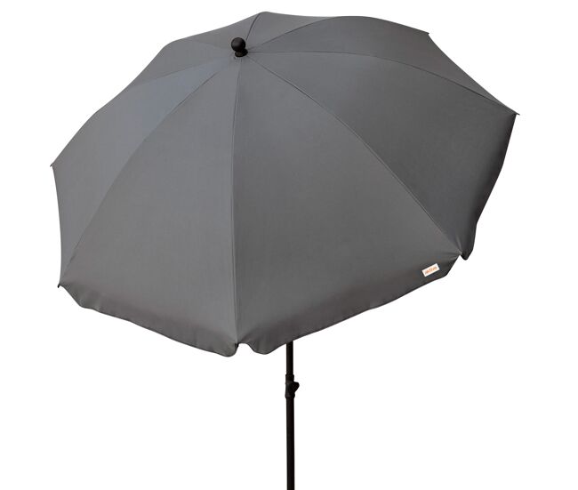 Guarda-sol para jardim proteção uv 240 cm cor gris aktive garden