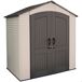Abrigo jardim super resistente com janela Lifetime uv100 214 Abrigo jardim super resistente com janela Lifetime uv100 214 Cinza