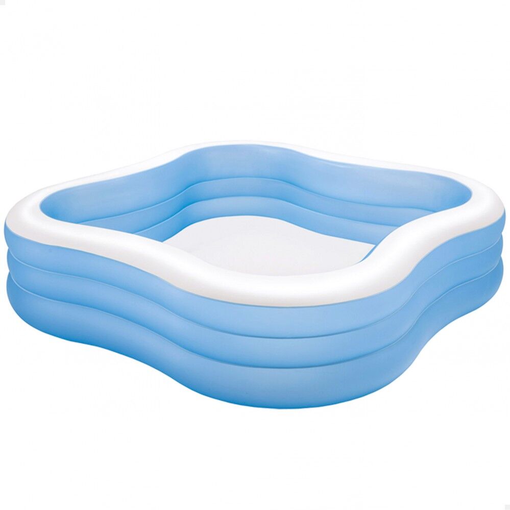Piscina insuflável INTEX quadrada 229x229x56 cm - 1.215 litros