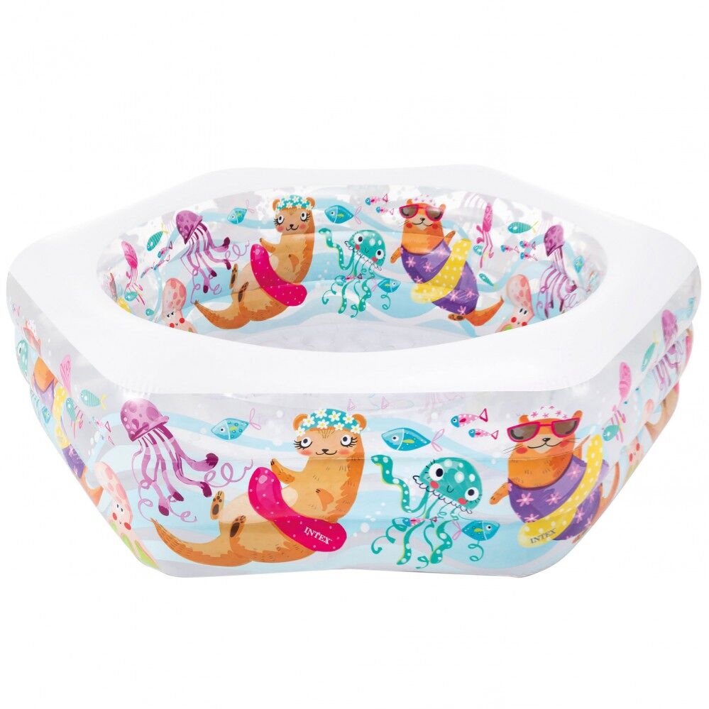 Piscina insuflável INTEX hexagonal 191x178x61 cm - 510 l