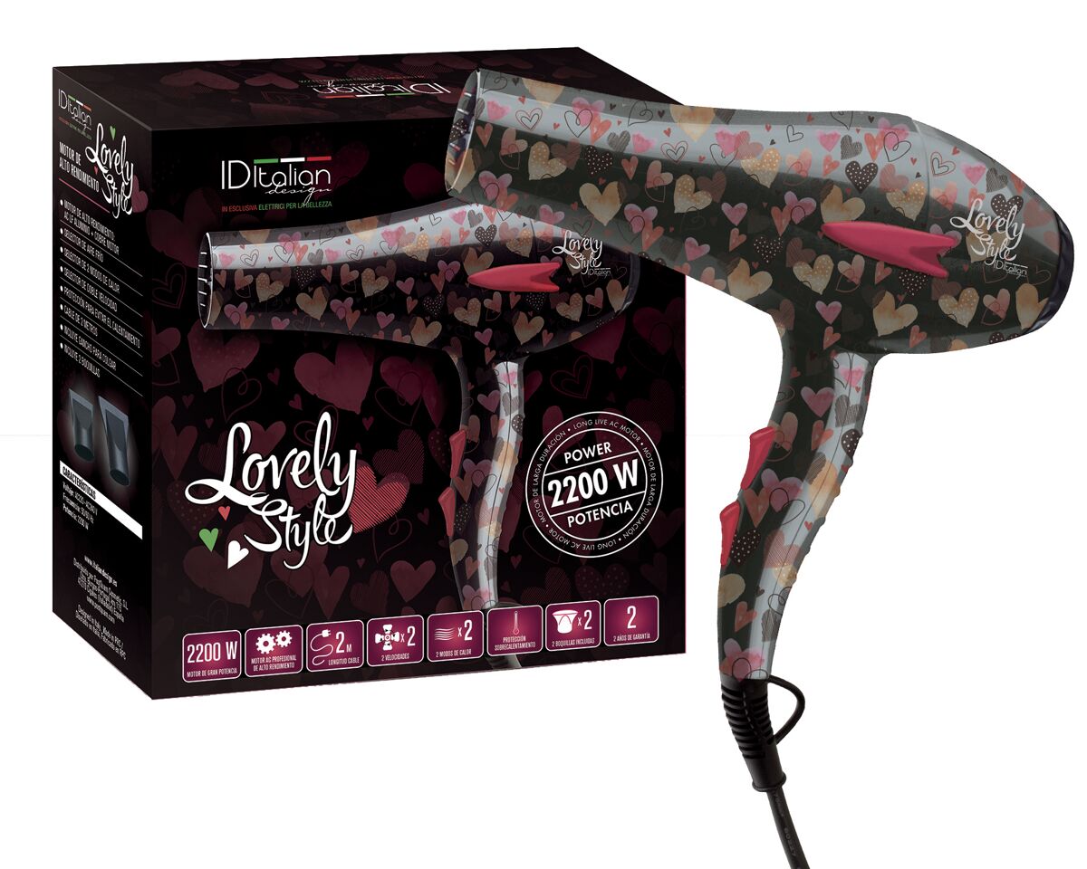 Secador de cabelo lovely style 2200w