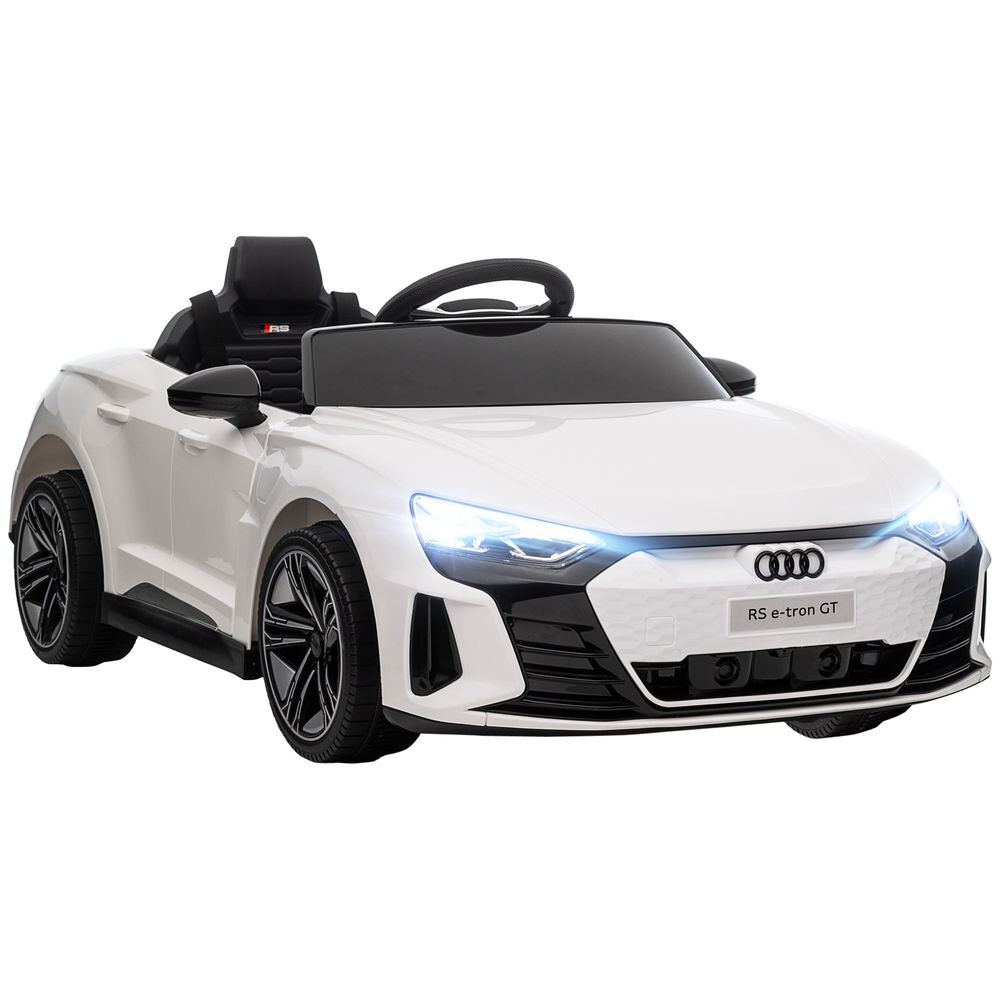 Carro Elétrico Infantil PP, Metal HOMCOM Branco