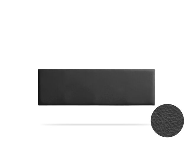 Cabeceira estofada nova pele sintética 170x50x5 cm - moonia