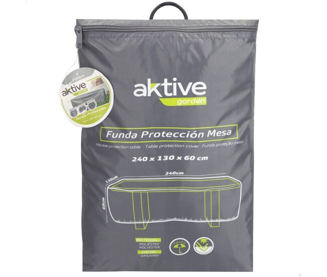 Capa de proteção mesa jardim 240x130x60 cm aktive garden