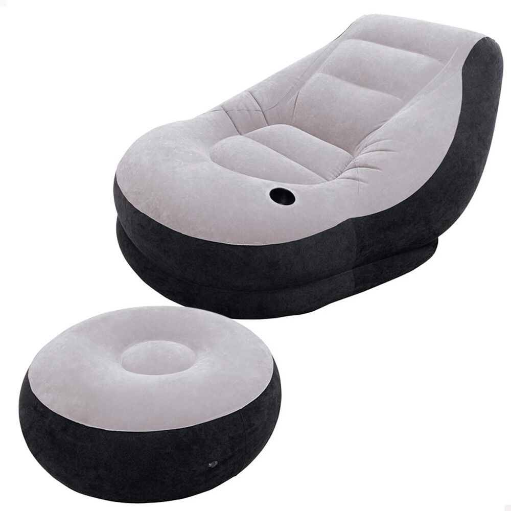 Sofá+puff insufláveis INTEX