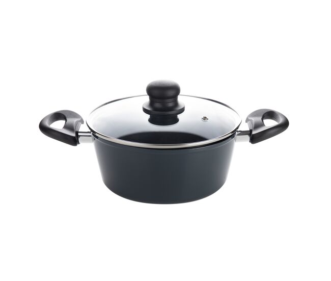 Cozinhar premium adequado para todos os tipos de fontes de calor. - caçarola de 20 cm de diâmetro design italiano