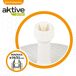 Base para guarda-sol circular Aktive Base para guarda-sol circular Aktive Branco