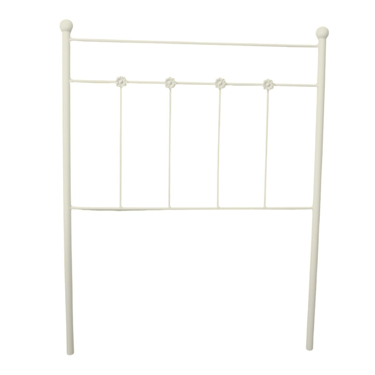 Cabeceira ducal forge para cama 150 bege 158x125x4. matris
