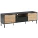 Beliani Mueble TV ARKLEY 160 Beliani Mueble TV ARKLEY 160 Preto