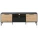 Beliani Mueble TV ARKLEY 160 Beliani Mueble TV ARKLEY 160 Preto